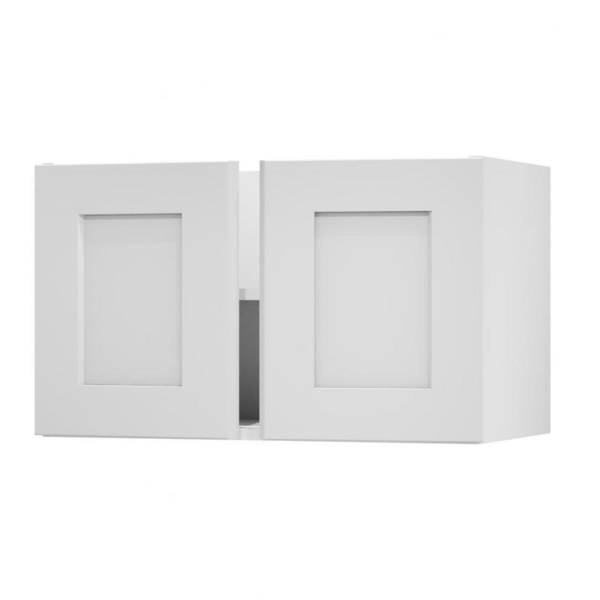 Chelford Dove Grey 800 Double Belfast Sink Door Open