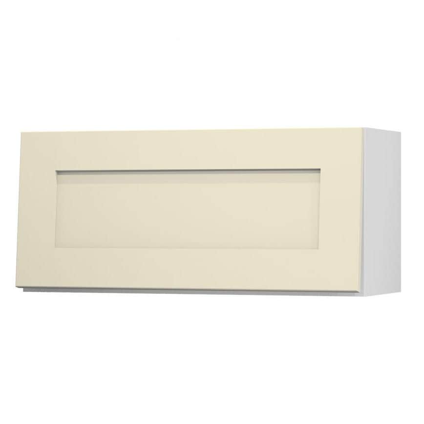 Chelford Ivory 800 Half Height / Pan Drawer Door Open