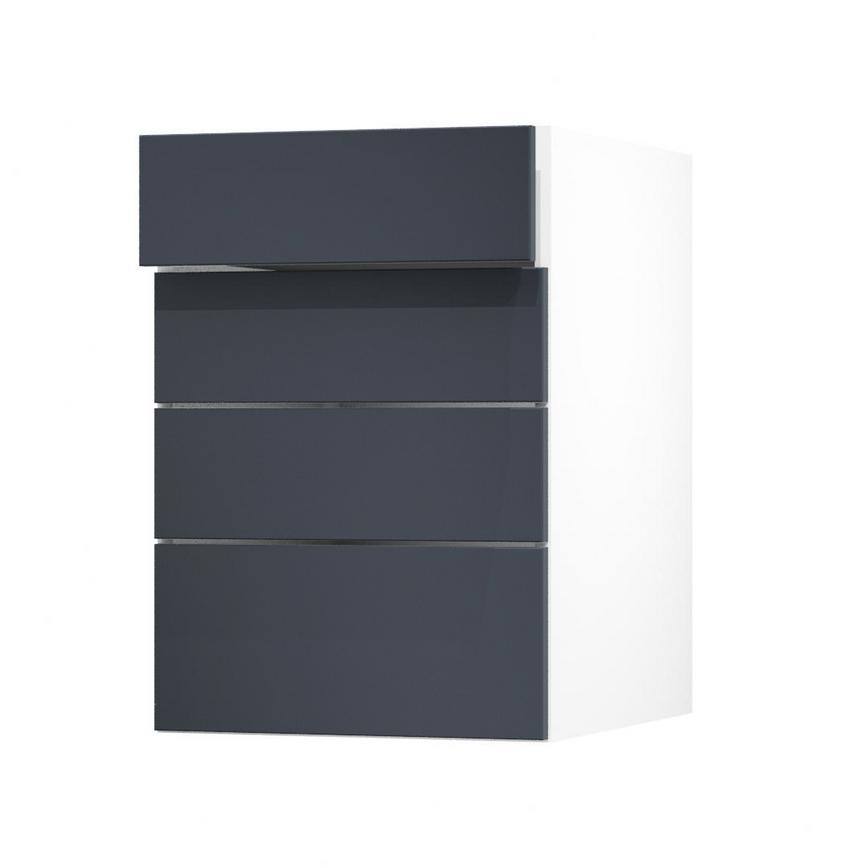 Chelford Navy 500 Drawer Door Open