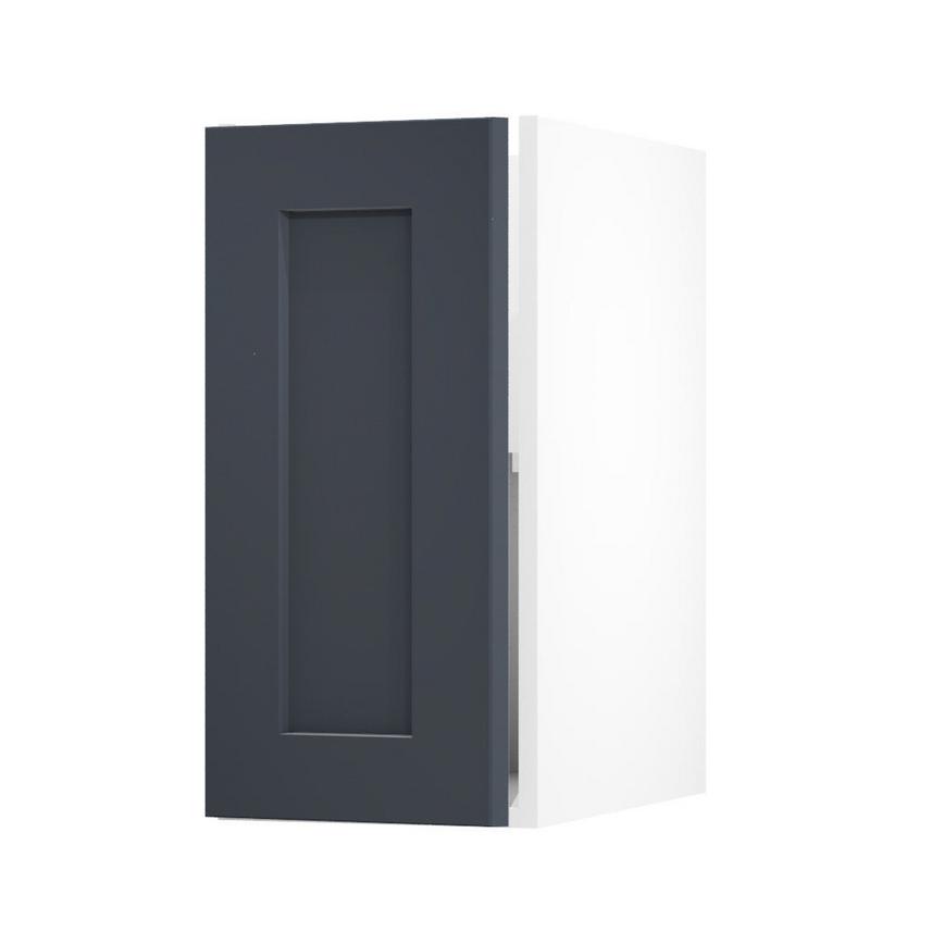 Chelford Navy 350 Full Height Door Open