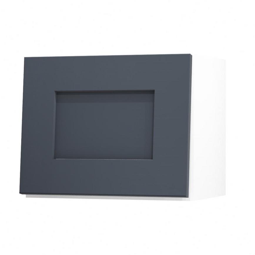 Chelford Navy 450 Half Height Door Open
