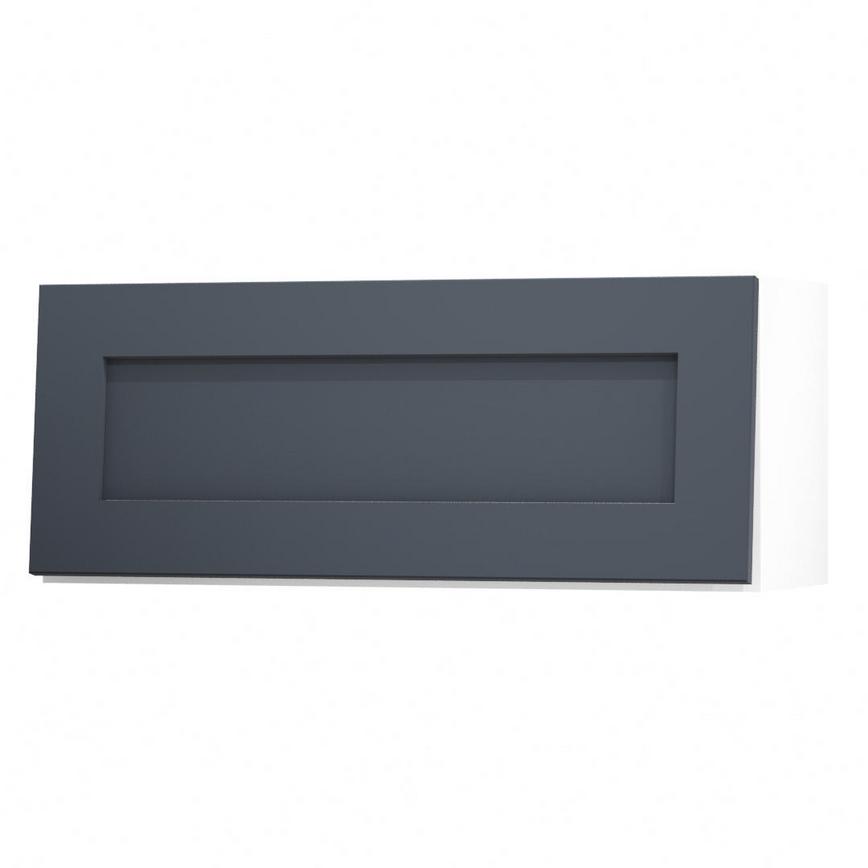 Chelford Navy 900 Half Height Door Open