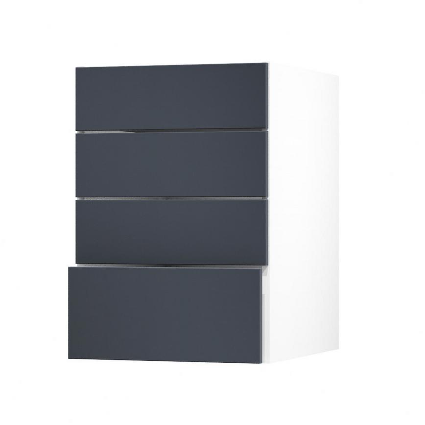 Chelford Navy 500 Deep Drawer Door Open