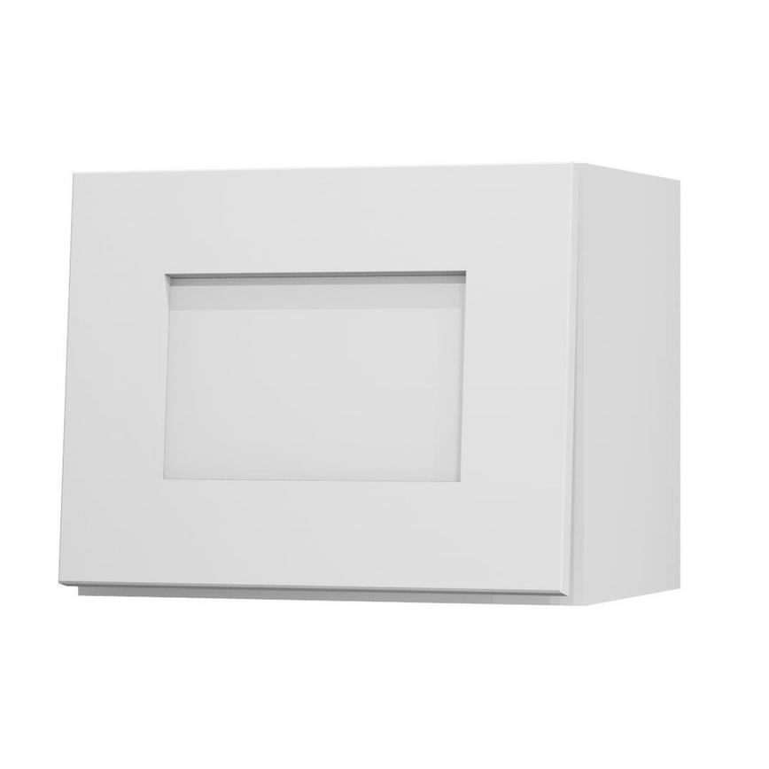Chelford White Paintable 450 Half Height Door Open