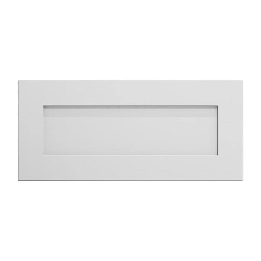 Chelford White Paintable 800 Half Height / Pan Drawer Door