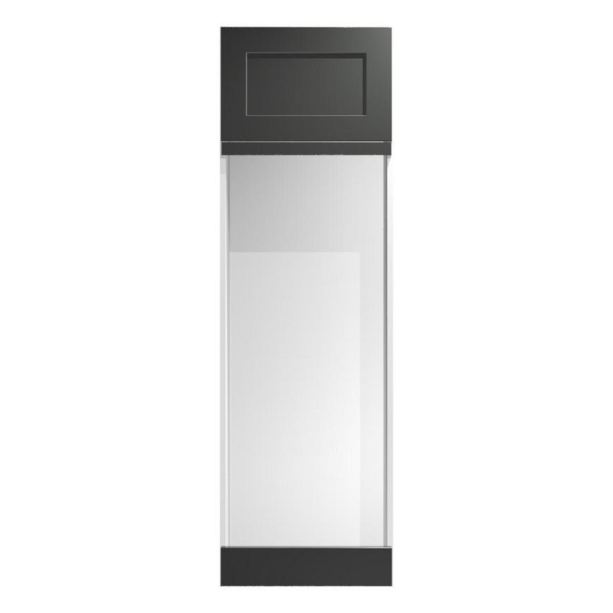 Chelford Charcoal Appliance Tower Fascia Door 141mm Cut Out