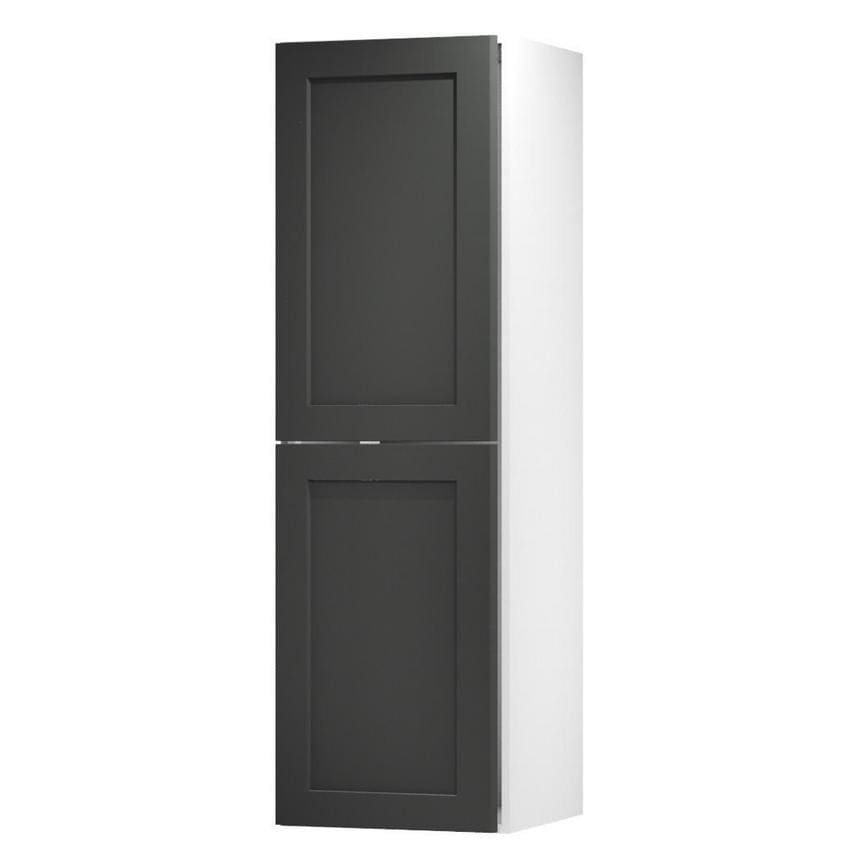 Chelford Charcoal 600 Freezer Door Open