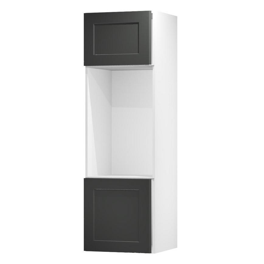 Chelford Charcoal 600 Appliance Tower Door 622mm Open