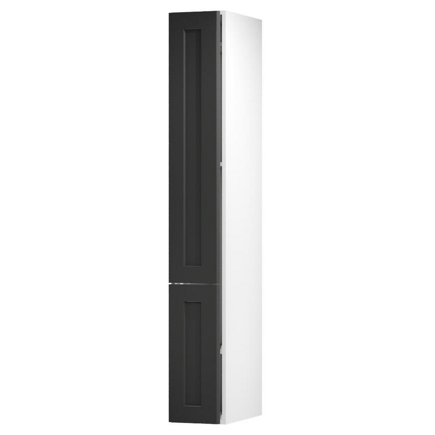 Chelford Charcoal 300 Tall Larder Door Open