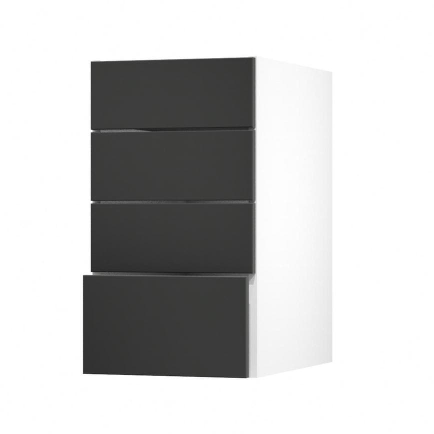 Chelford Charcoal 400 Deep Drawer Door Open