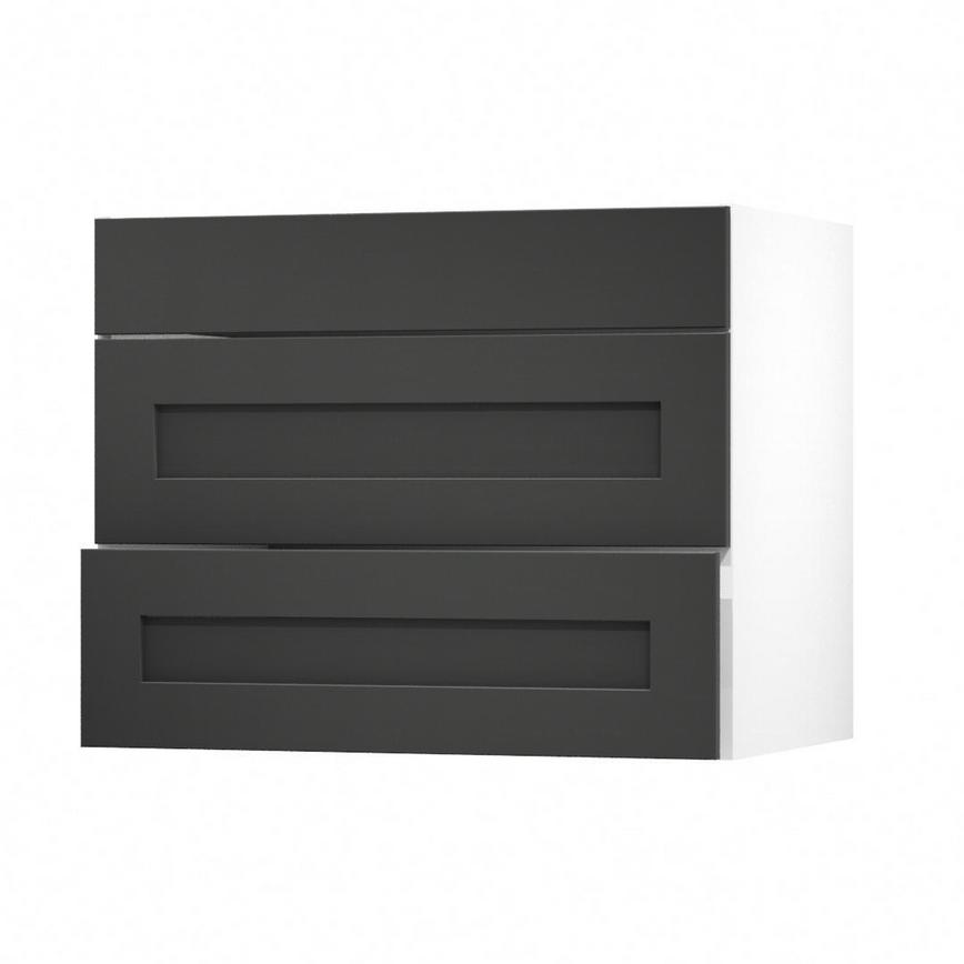 Chelford Charcoal 900 Pan Drawer Door Open