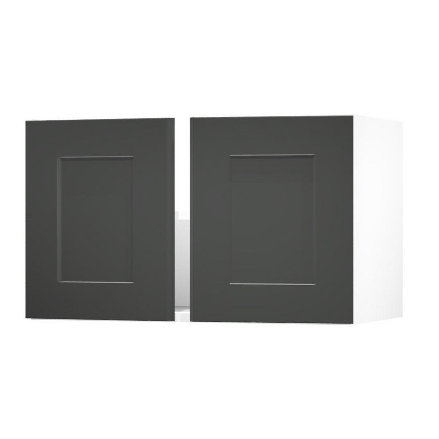 Chelford Charcoal 800 Double Belfast Sink Door Open