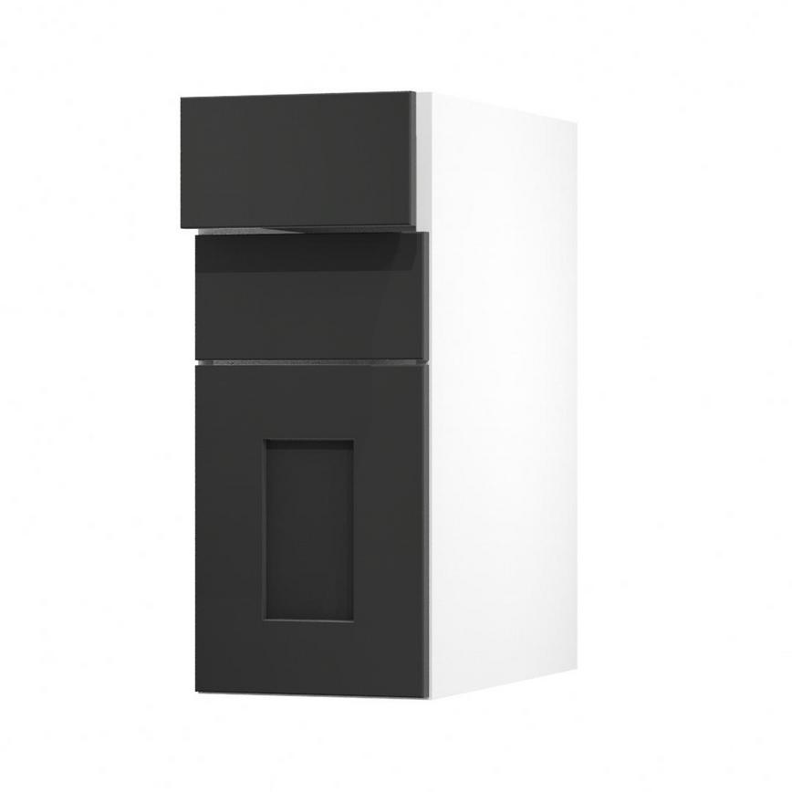 Chelford Charcoal 300 Drawer Door Open