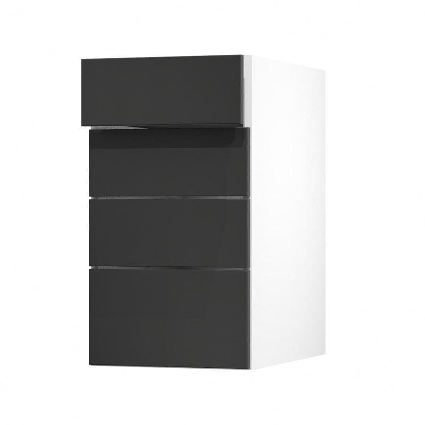 Chelford Charcoal 400 Drawer Door Open