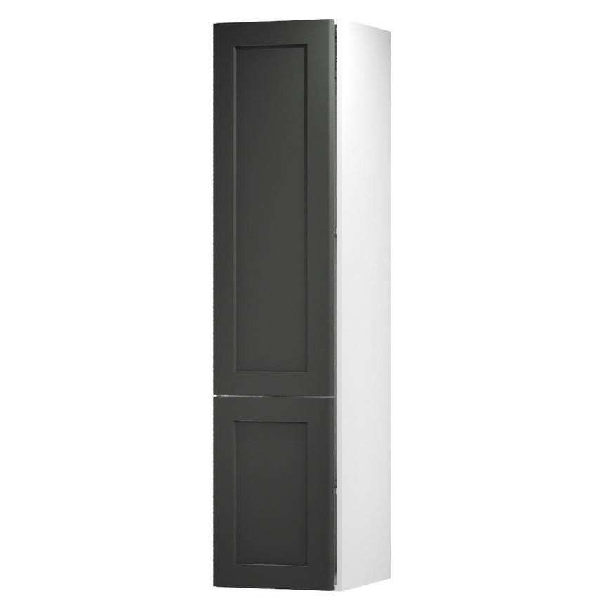 Chelford Charcoal 500 Tall Larder Door Open