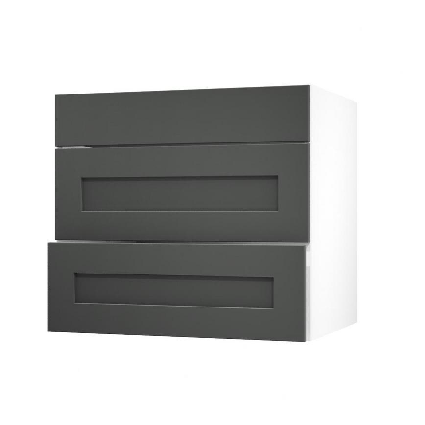 Chelford Charcoal 800 Pan Drawer Door Open
