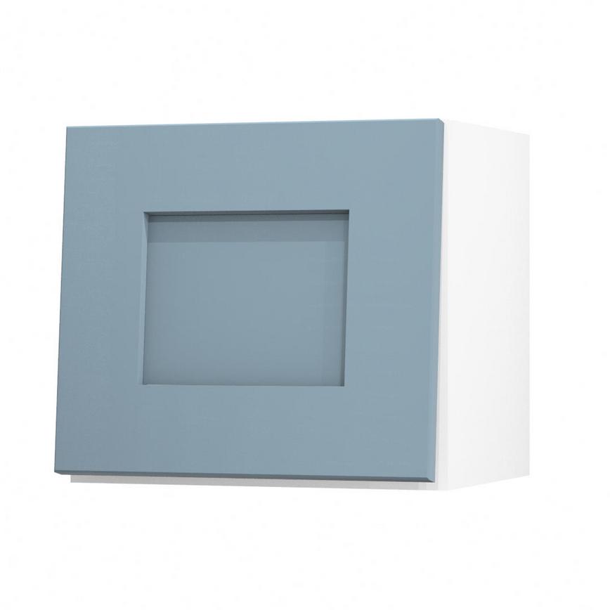 Chelford Dusk Blue 400 Half Height Door Open
