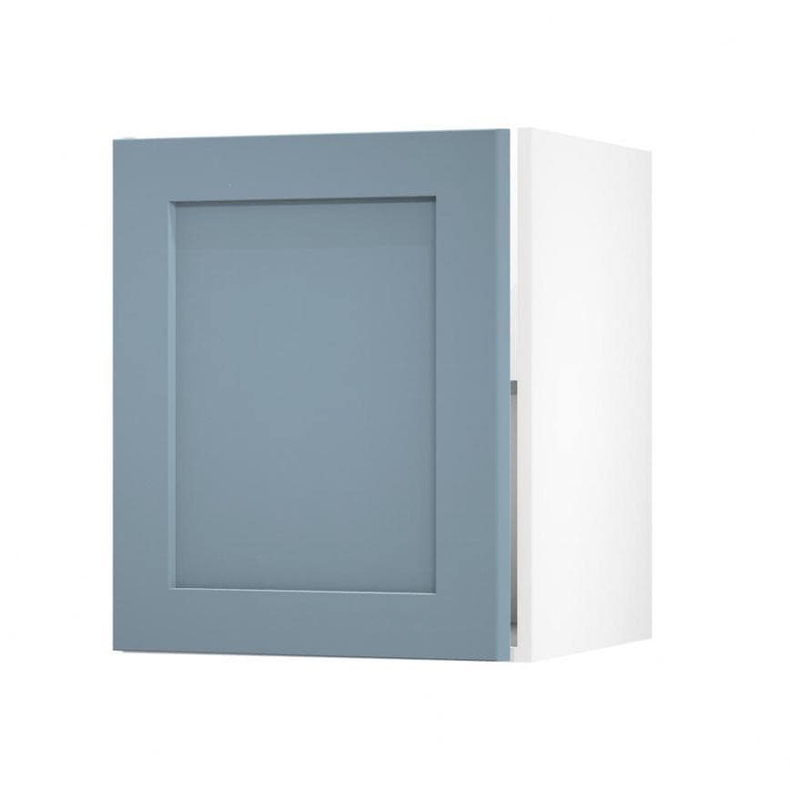 Chelford Dusk Blue 600 Full Height Door Open
