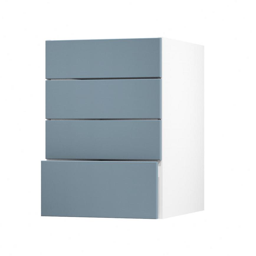 Chelford Dusk Blue 500 Deep Drawer Door Open