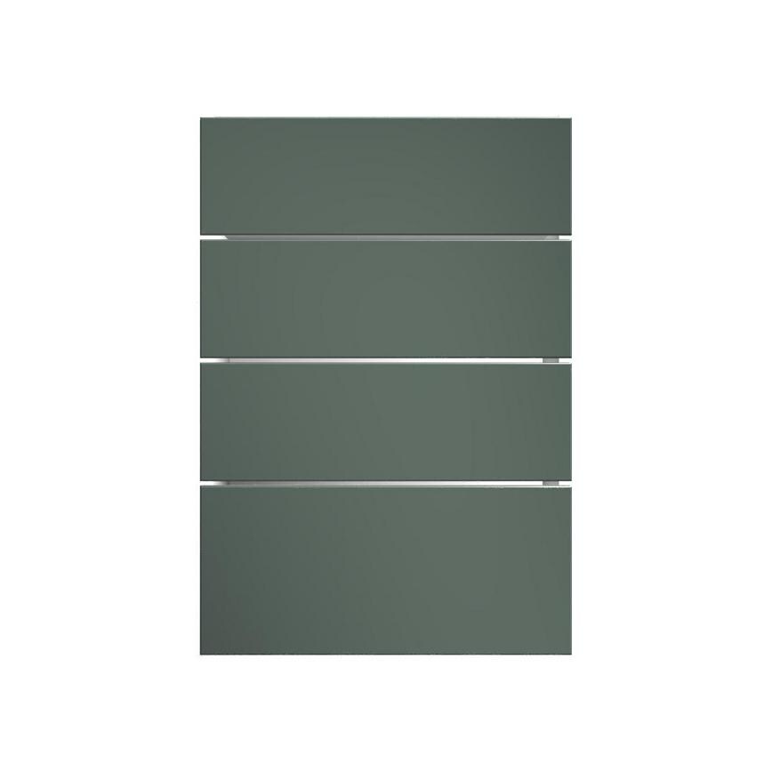 Chelford Fir Green 500 Drawer Door Open
