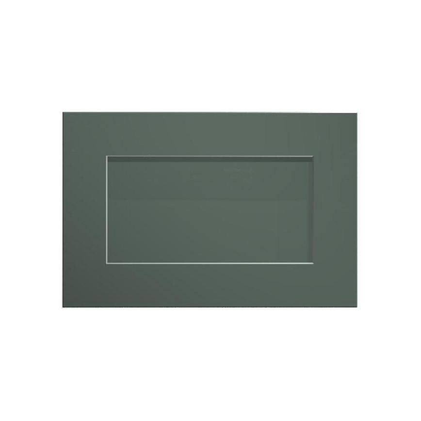 Chelford Fir Green 600 Hob / Pan Drawer Door Cut Out