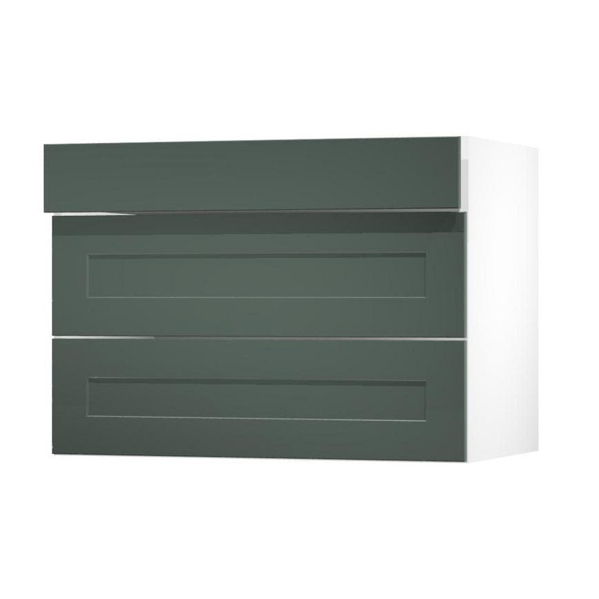 Chelford Fir Green 1000 Drawer Door Open