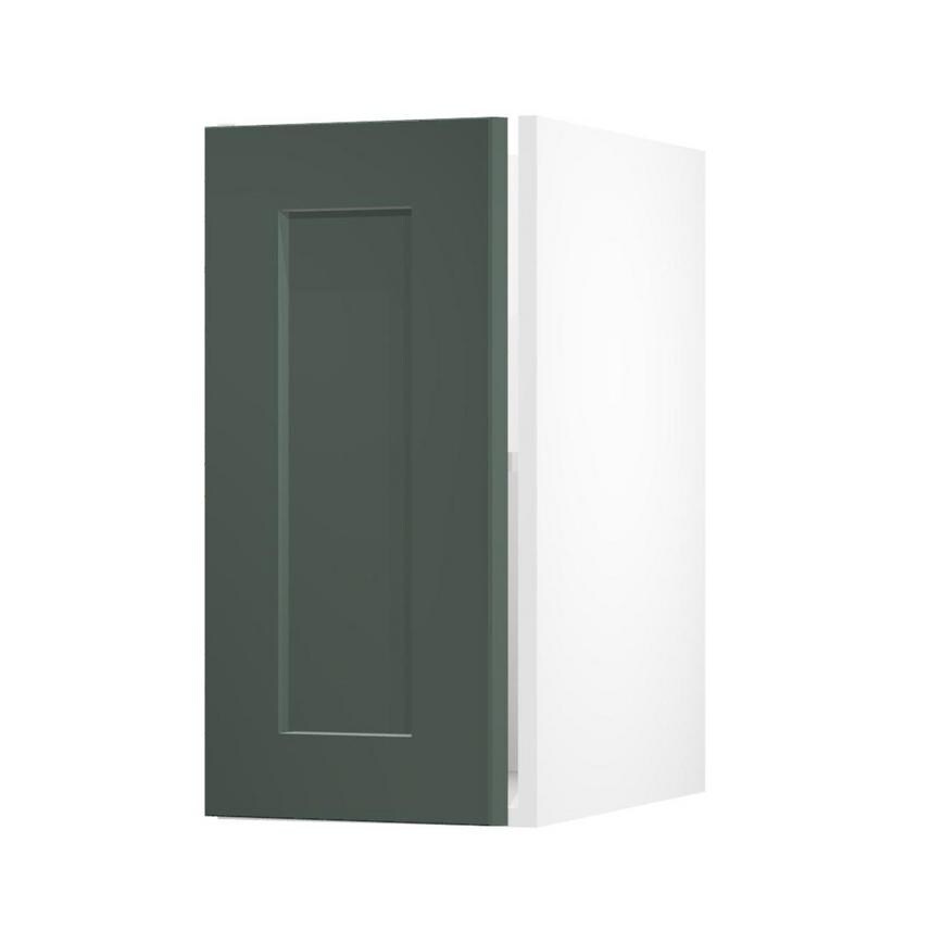 Chelford Fir Green 350 Full Height Door Open