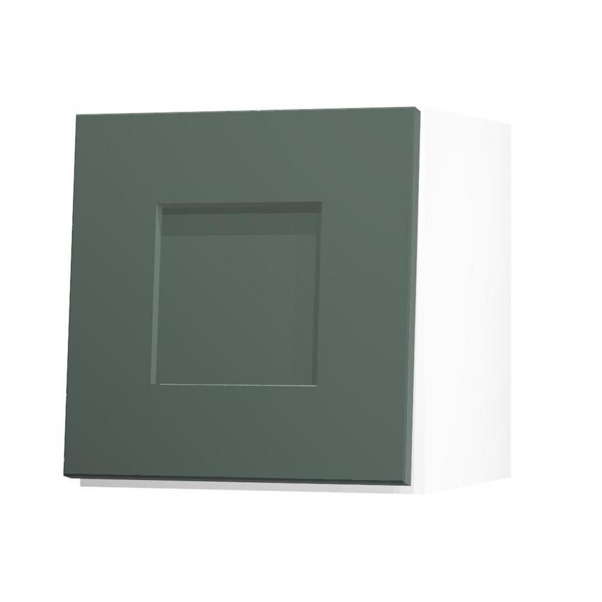 Chelford Fir Green 350 Half Height Door Open