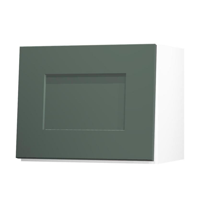 Chelford Fir Green 450 Half Height Door Open