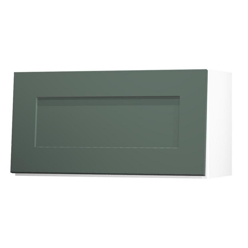 Chelford Fir Green 700 Half Height Door Open
