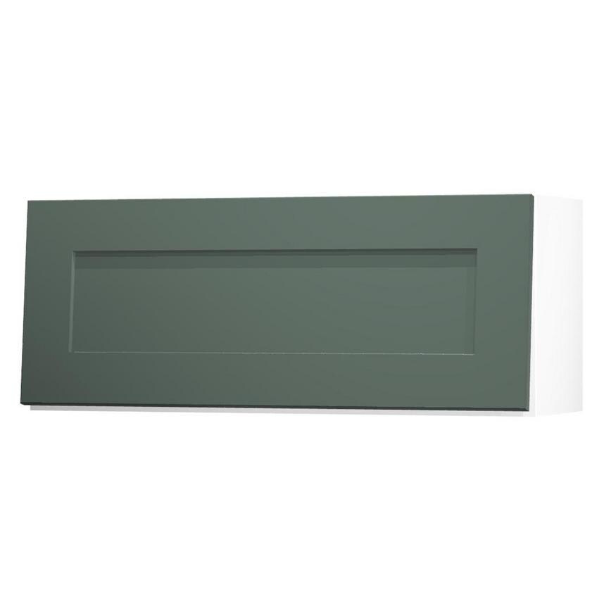 Chelford Fir Green 900 Half Height Door Open