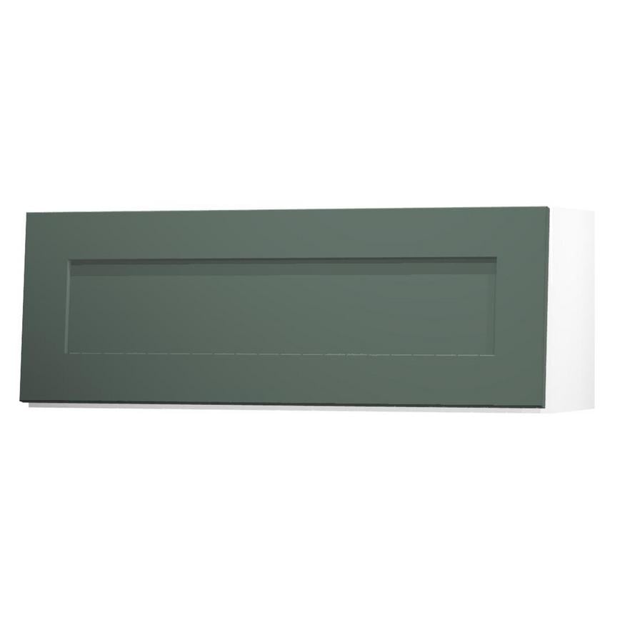 Chelford Fir Green 1000 Half Height Door Open