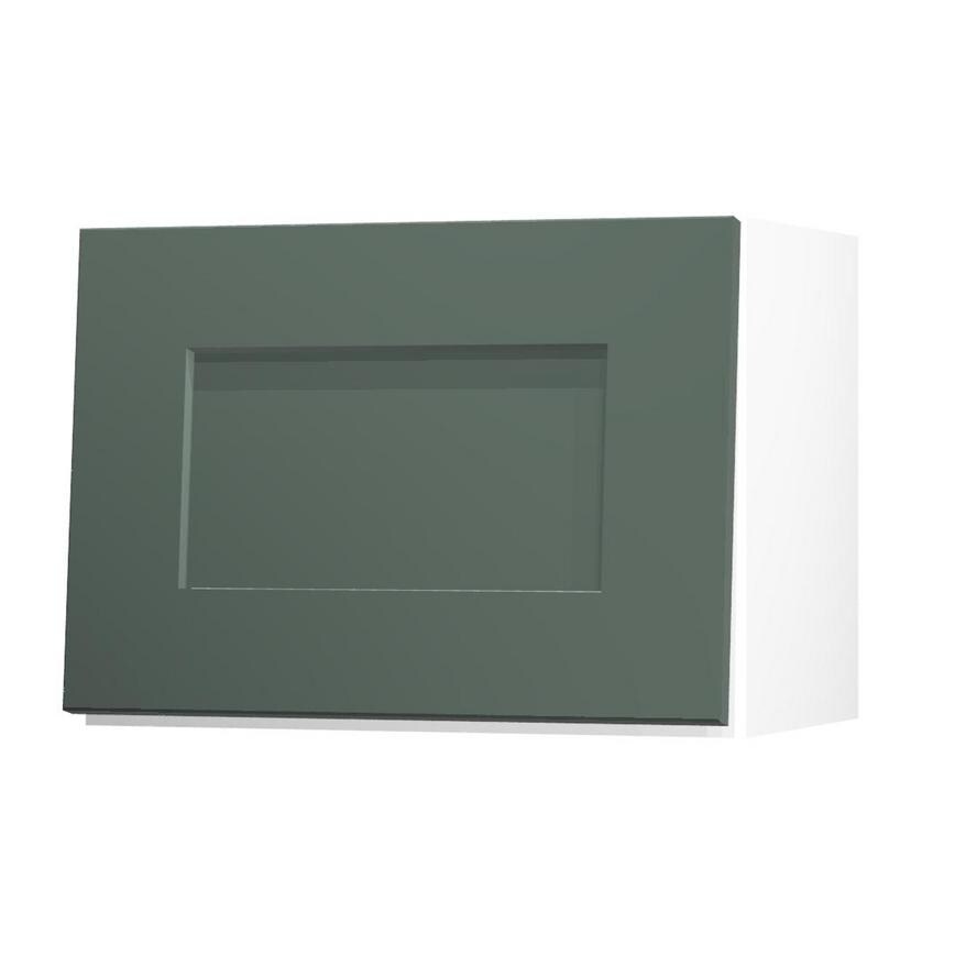 Chelford Fir Green 500 Half Height Door Open