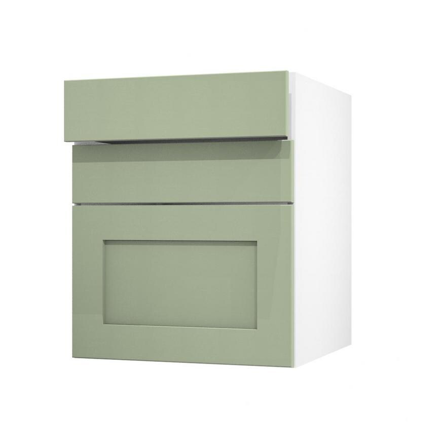 Chelford Reed Green 600 Drawer Door Open