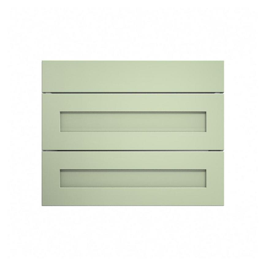 Chelford Reed Green 900 Drawer Door