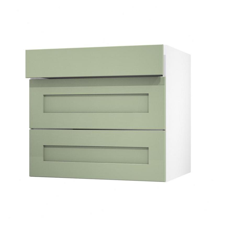 Chelford Reed Green 800 Drawer Front Open