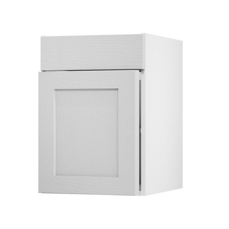 Chilcomb Dove Grey 500 Standard Door Open