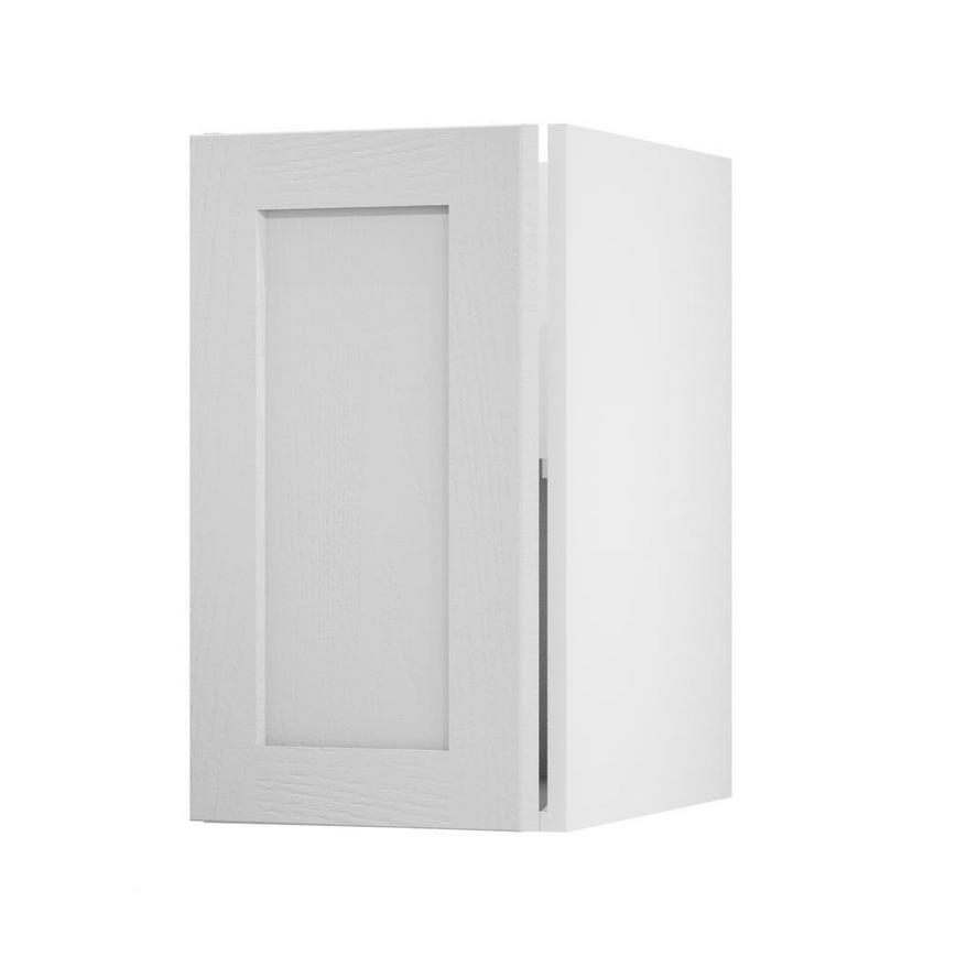 Chilcomb Dove Grey 400 Full Height Door Open