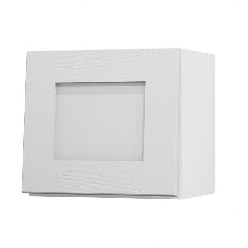 Chilcomb Dove Grey 400 Half Height Door Open