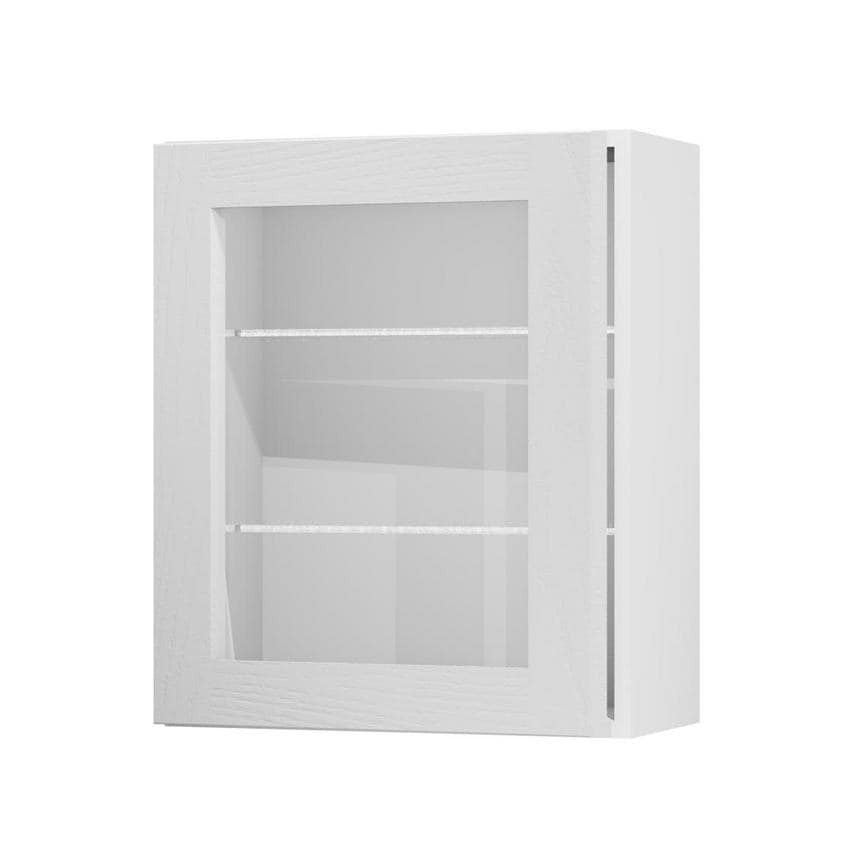 Chilcomb Dove Grey 600 Full Height Glass Door Open