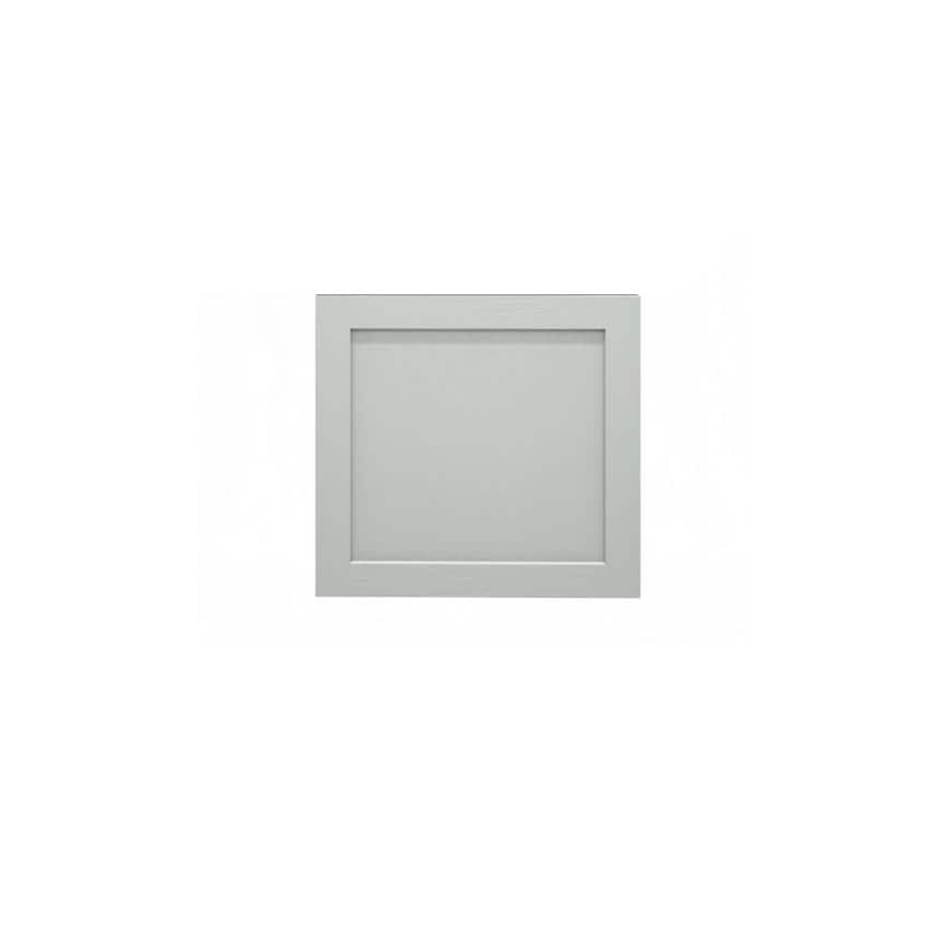 Chilcomb Grain Dove Grey 750mm x 1400mm Tall Larder Door Shown Closed as part of a Full Larder Unit or Fridge Freezer Tower