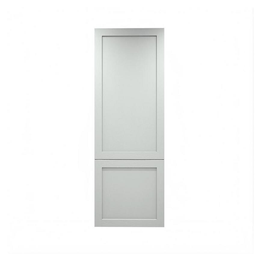 Chilcomb Grain Dove Grey 750mm x 1400mm Tall Larder Door Shown from the Front as a Single Door