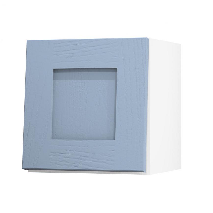 Chilcomb Dusk Blue 350 Half Height Door Open