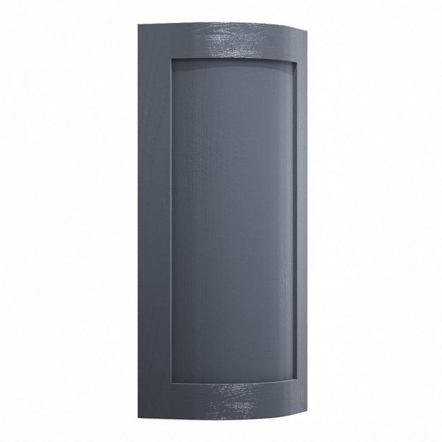 Chilcomb Navy Tall Curved Door Open