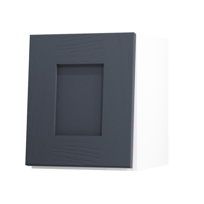 Chilcomb Navy 300 Half Height Door Open