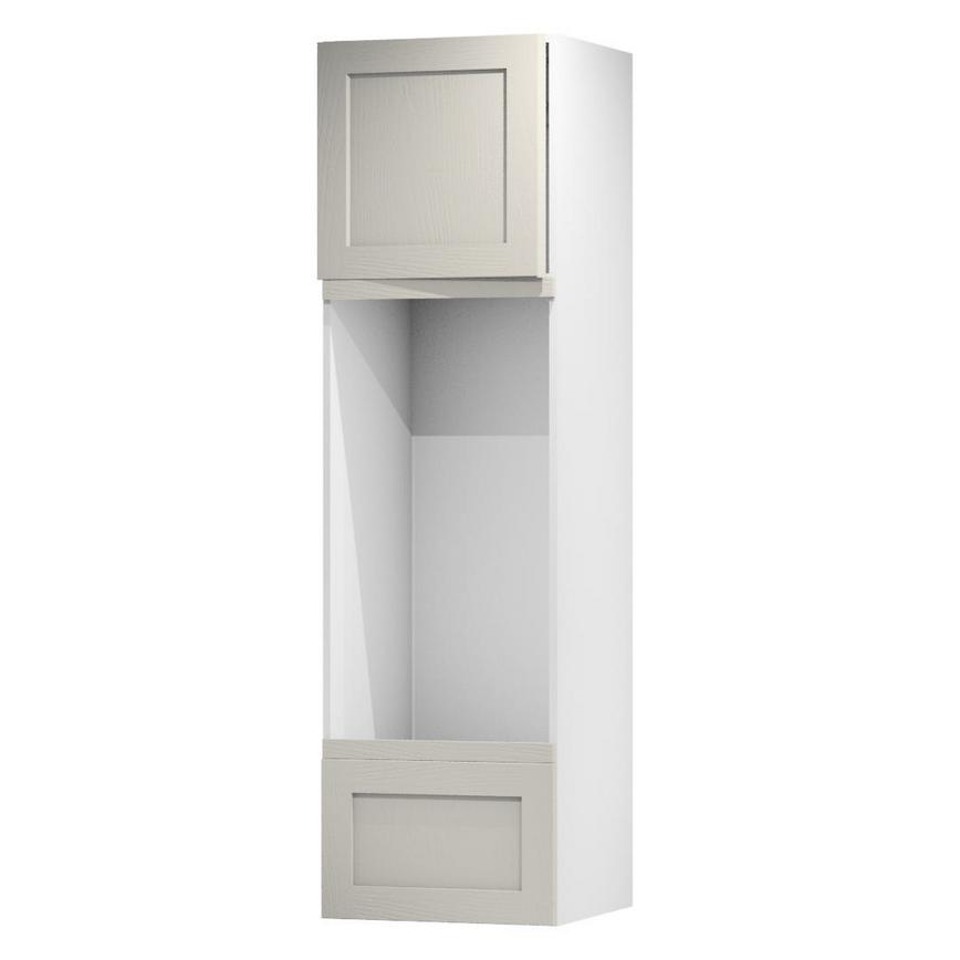 Chilcomb Pebble 600 Tall Appliance Tower Door Open 570mm