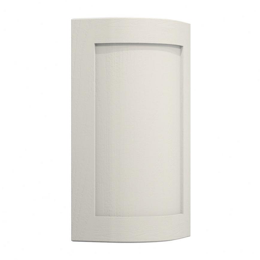 Chilcomb Pebble Curved Base Wall Door Open