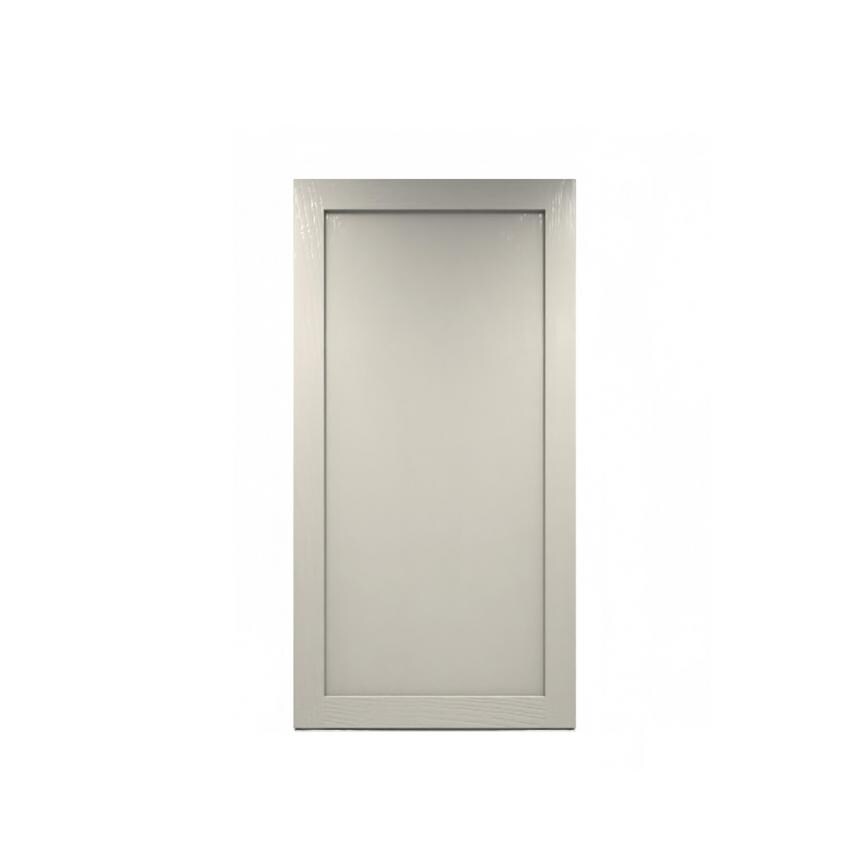 Chilcomb Grain Pebble 750mm x 720mm Tall Larder Door Shown Closed as part of a Full Larder Unit or Fridge Freezer Tower