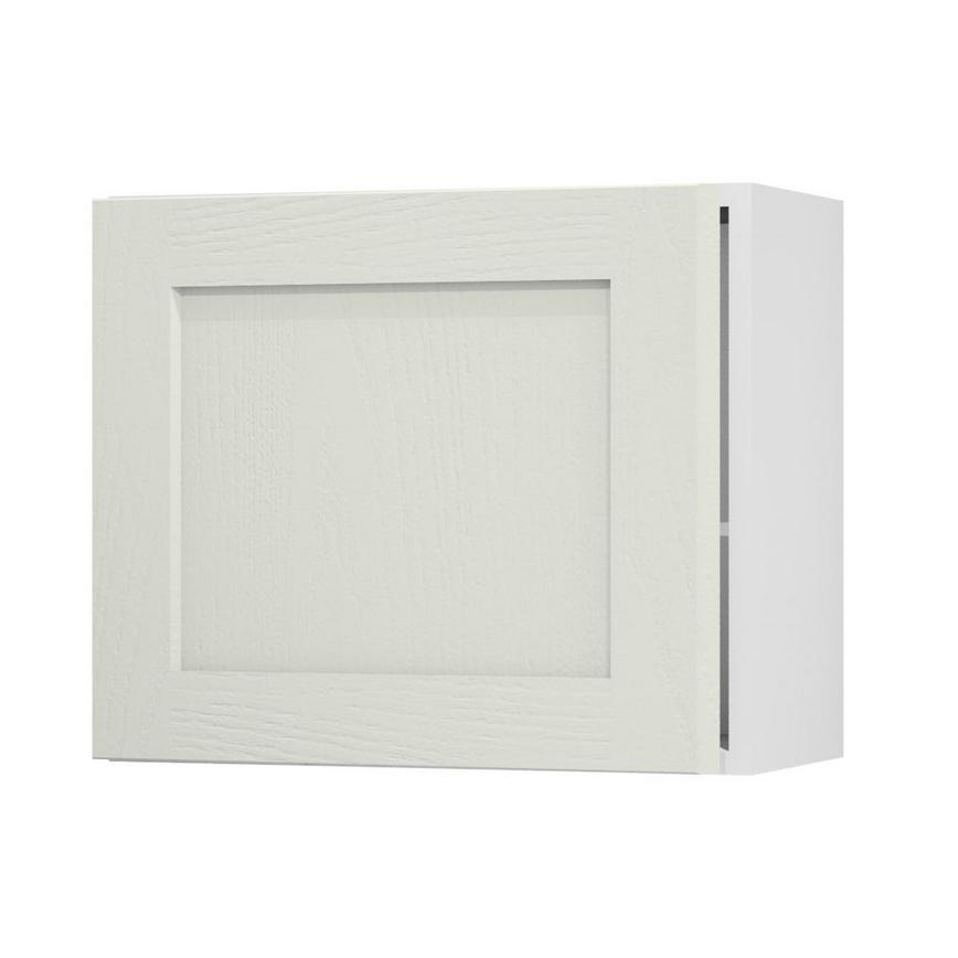 Chilcomb Porcelain 600 Tall Integrated Microwave Topbox Door Open