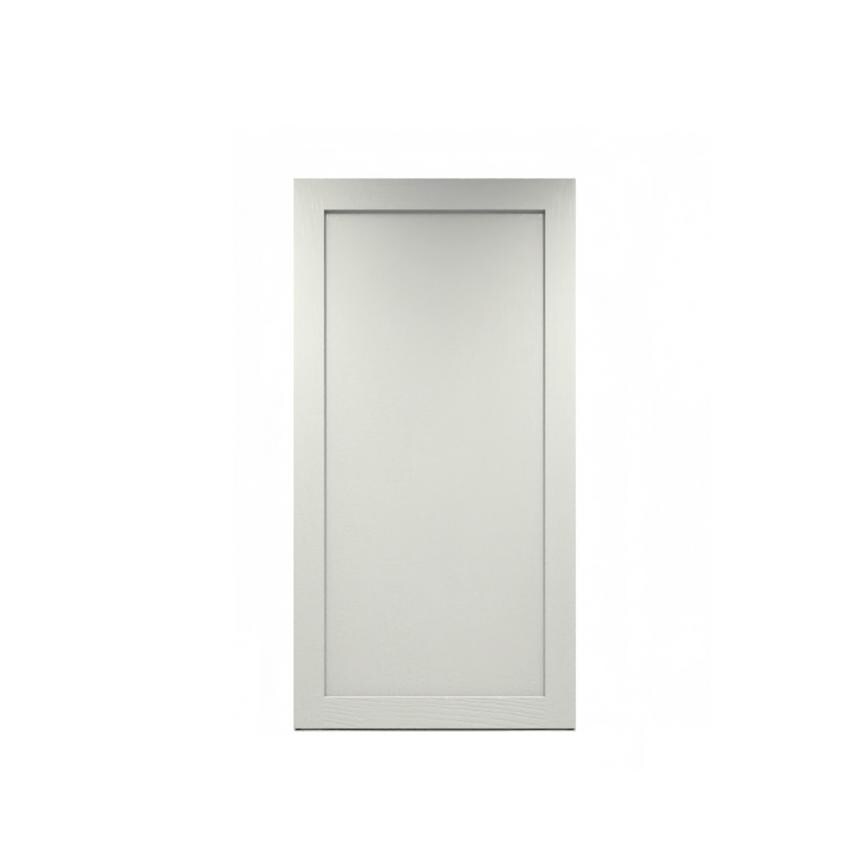Chilcomb Grain Porcelain 750mm x 720mm Tall Larder Door Shown Closed as part of a Full Larder Unit or Fridge Freezer Tower